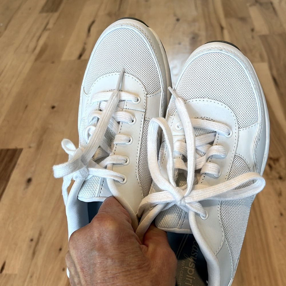 Easy Spirit Estourrun Athletic Sneakers White Shoes Womens 6 New in Box - Picture 7 of 12